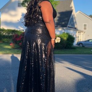 a&n luxe label Dresses - A&N Luxe Label Black Sequin Dress a&n luxe label Dresses - A&N Luxe Label Black Sequin Dress